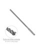 WOLFPACK LINEA PROFESIONAL Broca SDS Plus 8 Filos Cortantes Ø 8 x 210 mm. for Reinforced Concrete
