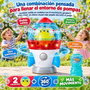 JugaToys Machine à bulles Fusée, Rotation 360º avec lumières et sons