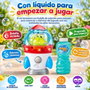 JugaToys Machine à bulles Fusée, Rotation 360º avec lumières et sons