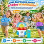 JugaToys Machine à bulles Fusée, Rotation 360º avec lumières et sons