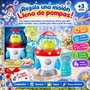 JugaToys Machine à bulles Fusée, Rotation 360º avec lumières et sons