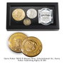 The Noble Collection Replica Harry Potter – Répliques des pièces de Gringotts en or 24 carats, argent et cuivre avec certificat