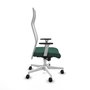 Piqueras y Crespo Chaise de Bureau Albacete Vert Bouteille et Blanc