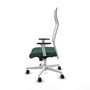 Piqueras y Crespo Chaise de Bureau Albacete Vert Bouteille et Blanc