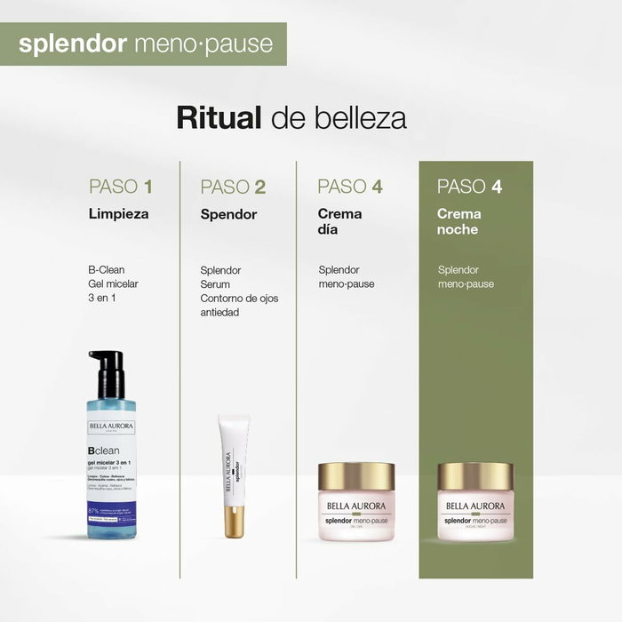 Bella Aurora Splendor Menopause Crème de nuit 50 ml
