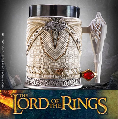 Le Seigneur des Anneaux chope Gandalf the White 15 cm