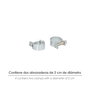WOLFPACK LINEA PROFESIONAL Kit Butane avec tuyau de 1,5 m et 2 colliers
