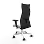 Piqueras y Crespo Chaise de Bureau Albacete Blanche et Noire