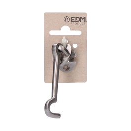 Edm Aldabilla type bateau en laiton finition nickel mat 75 mm