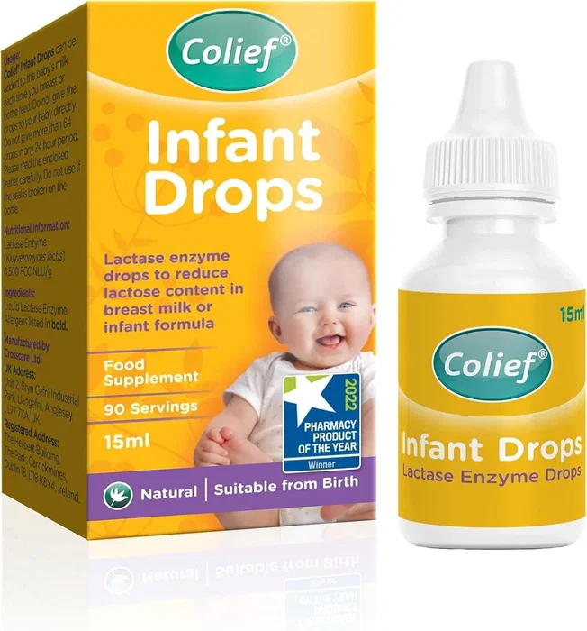Colief Infant Drops, Enzyme Lactase, Anti-Colic, 15 ml Colief Infant Drops, Enzyme Lactase, Anti-Colic, 15 ml