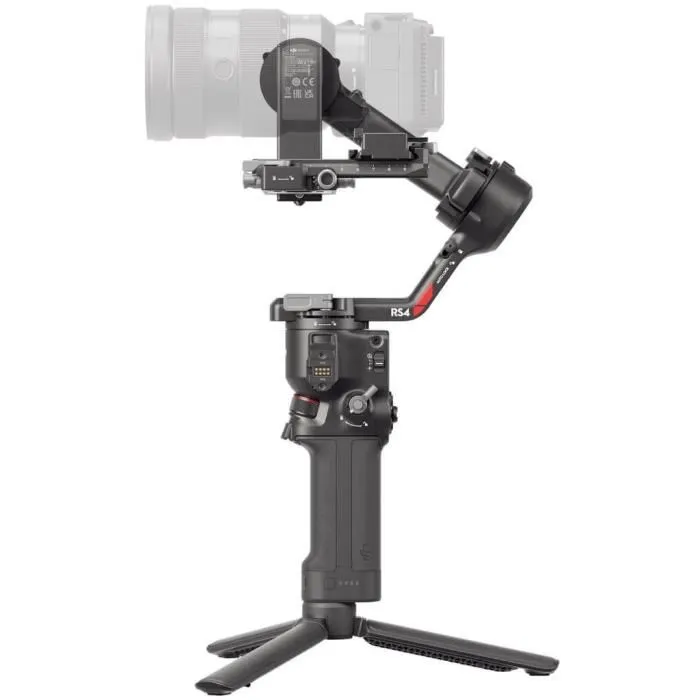 DJI RS 4 Combo Stabilisateur pour Appareil photo sans miroir et Objectifs | Grâce à la nouvelle génération pour une prise de vue verticale native et une efficacité accrue