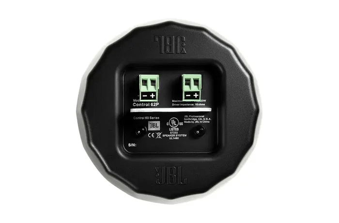 JBLPRO Haut-parleur Control 62P 2.5" 20W 16 ohms - Lot de 2 - Pour voix et musique - Blanc ou noir JBLPRO Haut-parleur Control 62P 2.5" 20W 16 ohms - Lot de 2 - Pour voix et musique - Blanc ou noir