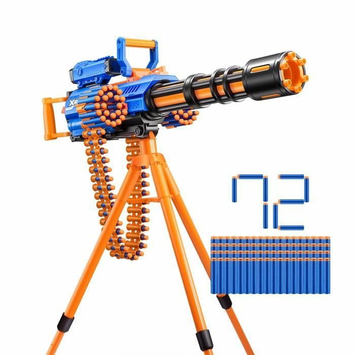 Zuru XSHOT Motorized Rage Fire Pistolet sur trépied avec 72 fléchettes Zuru XSHOT Motorized Rage Fire Pistolet sur trépied avec 72 fléchettes