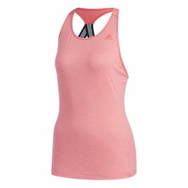 Maillot de Corps sans Manches pour Femme Adidas 3 Stripes Tank Rose