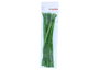 Innspiro Limpiapipas chenille métallisés verts 10mm x 30cm, 10 unités