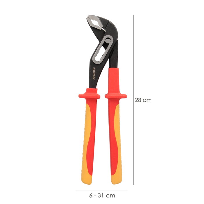 WOLFPACK LINEA PROFESIONAL Pince multiprise isolée 1000V 240mm
