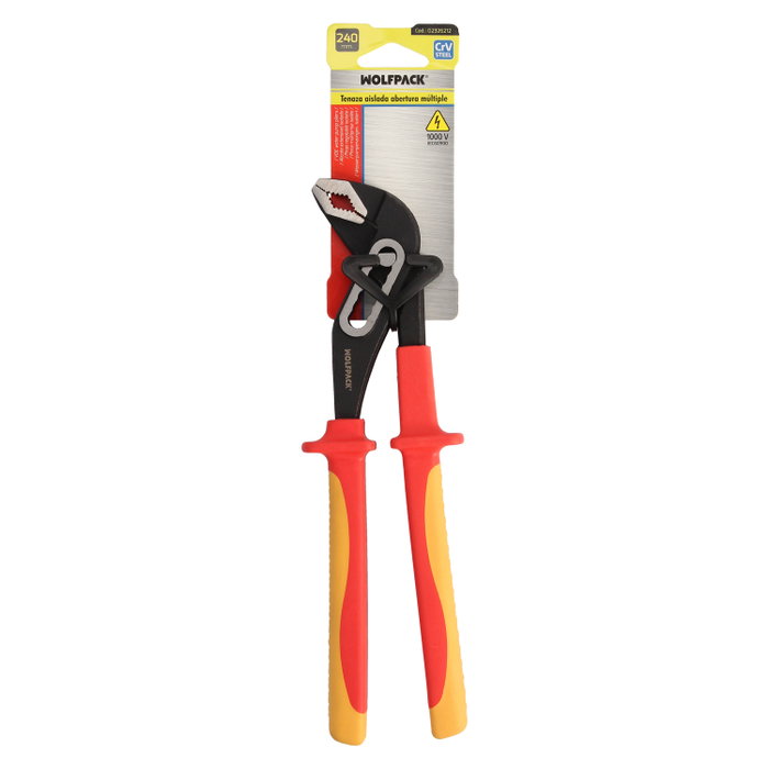 WOLFPACK LINEA PROFESIONAL Pince multiprise isolée 1000V 240mm