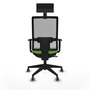 Chaise de Bureau avec Appui-tête Piqueras y Crespo 1D066G1 Pistache