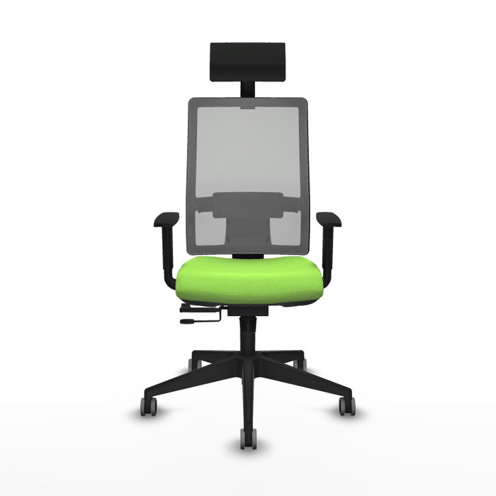 Piqueras y Crespo Chaise de Bureau Horna Pistache et Gris Piqueras y Crespo Chaise de Bureau Horna Pistache et Gris