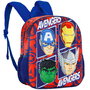 Karactermania Mochila Scolaire 3D Avengers Marvel à Relief - 31cm, 26x11x31cm - Avec Compartiment Principal à Fermeture Éclair et Pochettes Latérales en Filet