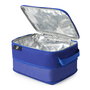 Atletico de Madrid Sac isotherme pour aliments + Tupperware, Taille: 20.7x10.8x26.7cm, Polyester 600D