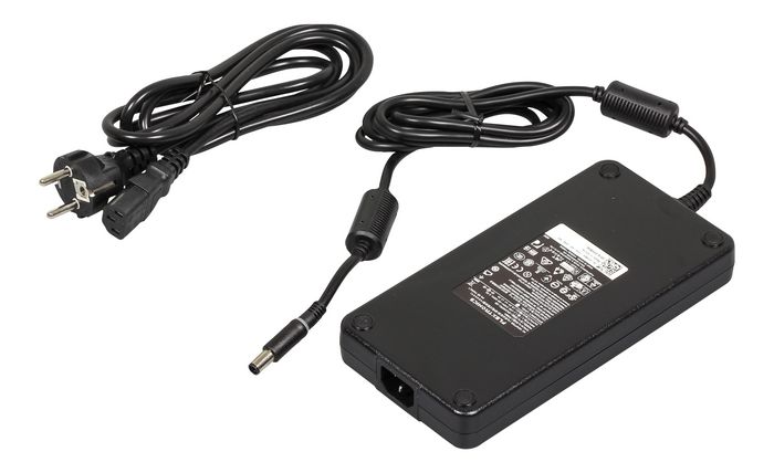 Dell Adaptateur secteur AC 240W avec câble d'alimentation Europe 2M, compatible Alienware, Inspiron, Latitude, Precision, Vostro, XPS Dell Adaptateur secteur AC 240W avec câble d'alimentation Europe 2M, compatible Alienware, Inspiron, Latitude, Precision, Vostro, XPS