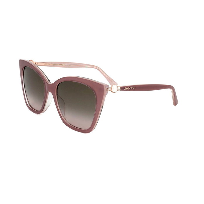 Jimmy Choo Lunettes de soleil RUA/G/S pour femme - Forme rectangulaire