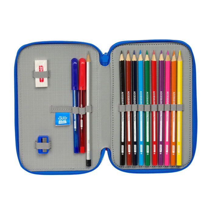 Fourre-tout Toy Story Good vibes Bleu 12.5 x 19.5 x 4 cm 29 Pièces