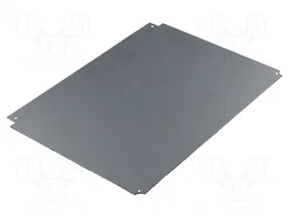 FIBOX Panneau avant en aluminium 300x400mm