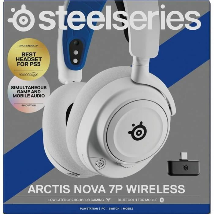 SteelSeries Arctis Nova 7P Blanc