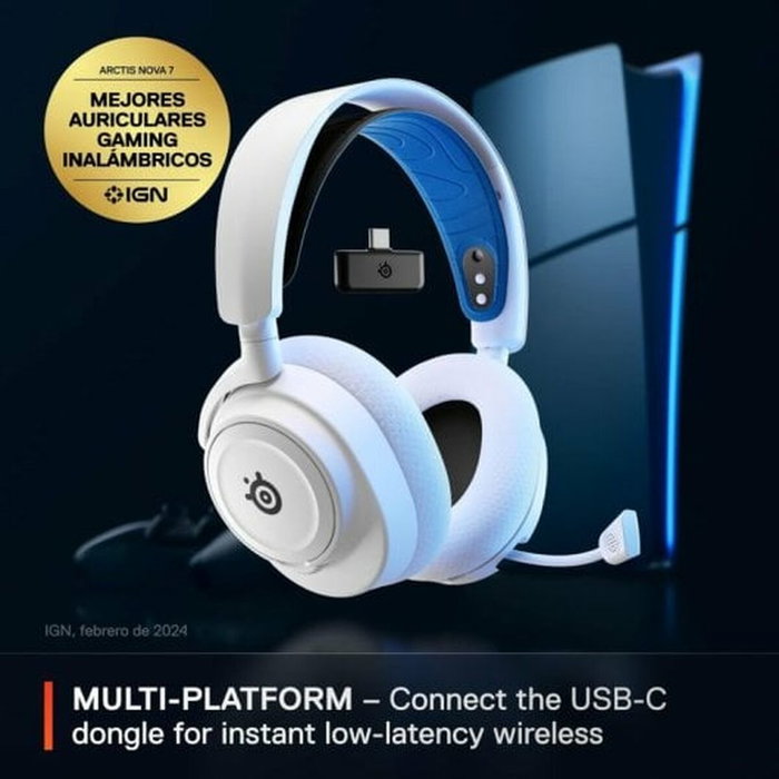 SteelSeries Arctis Nova 7P Blanc