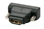 Lindy Adaptateur HDMI vers DVI-D Mâle, Convertisseur HDMI Femelle en DVI-D Mâle pour Moniteur - Connecteurs Dorés