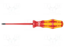 WERA Tournevis isolé slim plat 4x0,8 mm