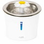 Catit Fontaine à eau Flower 3L Blanc avec LED et acier inoxydable