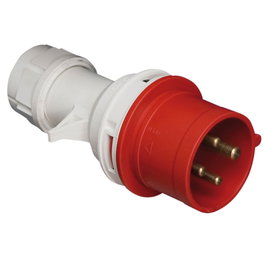 GSC Evolution Clavija Cetac 4P (3P+t) 16A IP44 Rouge