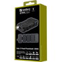 Sandberg Solar 5-Panel Powerbank 10000 - Batterie Externe 10000 mAh avec Panneau Solaire Pliable, Charge USB-A/USB-C et Sans Fil, Torche Intégrée
