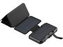 Sandberg Solar 5-Panel Powerbank 10000 - Batterie Externe 10000 mAh avec Panneau Solaire Pliable, Charge USB-A/USB-C et Sans Fil, Torche Intégrée