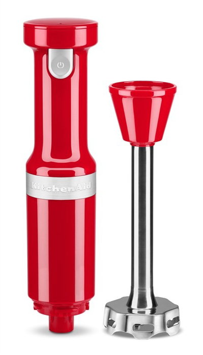 Kitchenaid 5KHBBV53 EER Batteur plongeant sans fil rouge, 700 ml, vitesse variable, batterie lithium-ion 8 V Kitchenaid 5KHBBV53 EER Batteur plongeant sans fil rouge, 700 ml, vitesse variable, batterie lithium-ion 8 V
