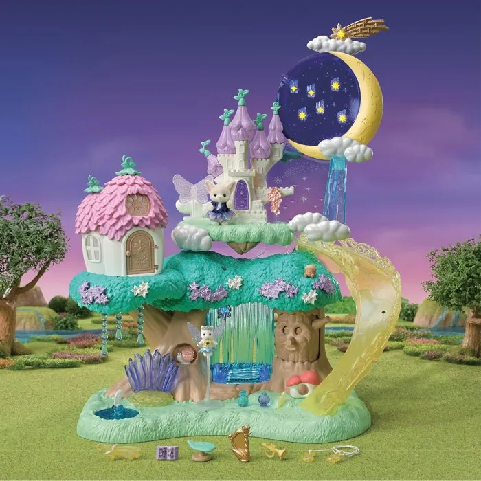 Sylvanian Families Le château des fées de la forêt 5857 Sylvanian Families Le château des fées de la forêt 5857