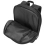 Targus Intellect Essentials Mochila pour Ordinateur Portable 15.6 Pouces, Noir, Polyster Résistant à l'Eau, Léger 0.42 kg, Dos Ventilé