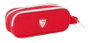 Safta Portatodo double Sevilla FC 21 cm x 8 cm x 6 cm - Boîte de rangement pour supporter football