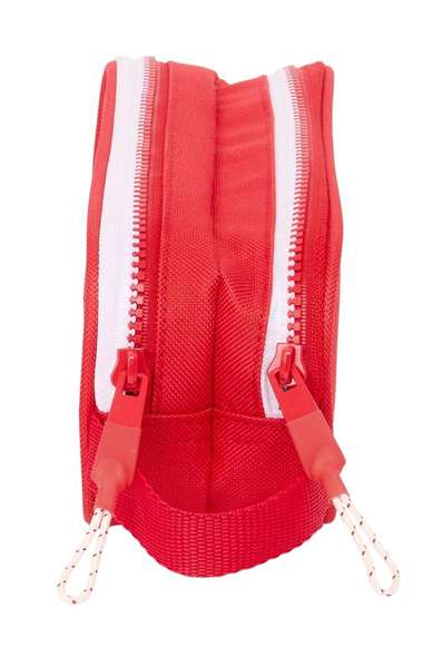 Safta Portatodo double Sevilla FC 21 cm x 8 cm x 6 cm - Boîte de rangement pour supporter football