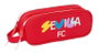 Safta Portatodo double Sevilla FC 21 cm x 8 cm x 6 cm - Boîte de rangement pour supporter football