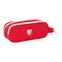 Trousse Fourre-Tout Double Sevilla Fútbol Club Rouge 21 x 8 x 6 cm