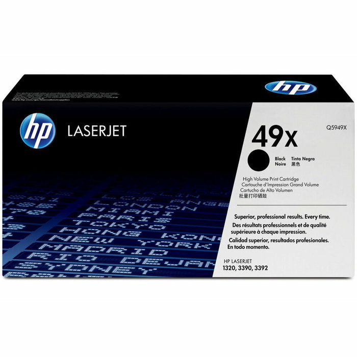 HP Cartouche de toner 49X Noir (Haute Capacité)