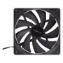 Unykach 51790 Ventilateur de Boîtier PC 140 mm Noir 1000 RPM 19 dB