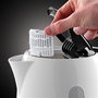 Russell Hobbs 25070-70 Hervoir My Breakfast - Blanc glacé et noir - Pour café et thé - Design monochrome