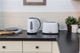 Russell Hobbs 25070-70 Hervoir My Breakfast - Blanc glacé et noir - Pour café et thé - Design monochrome