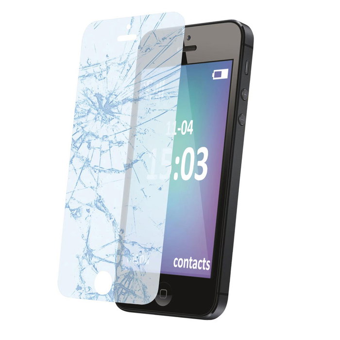 Fun Connection Protecteur d'écran pour iPhone 5 en verre trempé