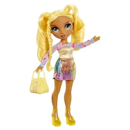 Rainbow High - Poupée mannequin Theme Mode Sunny - Figurine collection de 27 cm avec tenues échangeables - Jouet enfant à partir de 4 ans